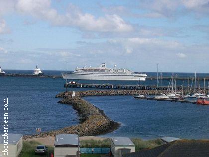 Cruise Liner Peterhead Harbour