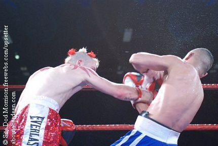 Lee McCallister and Mihaita Mutu Boxing Fight
