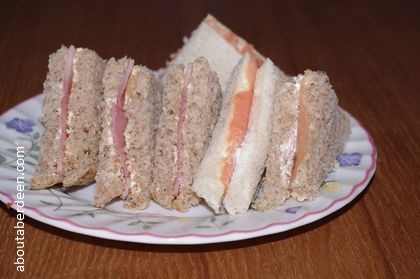Plate of Sandwiches