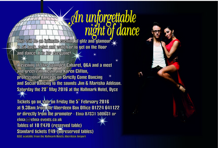 strictly come dancing aberdeen