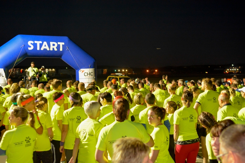 Aberdeen Airport Runway Midnight Charity Run