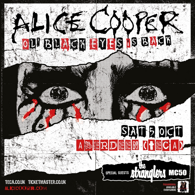 Alice Cooper Aberdeen TECA