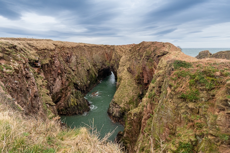 Bullers Of Buchan Near Cruden Bay Scotland - About Aberdeen