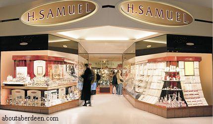 H Samuel Jewellery Shop Aberdeen