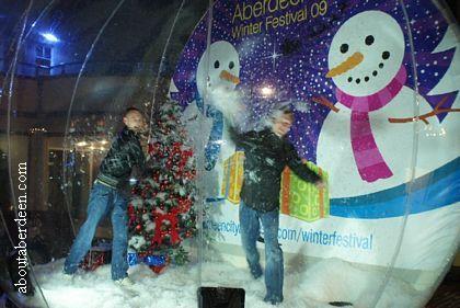 Inflatable Snow Globe