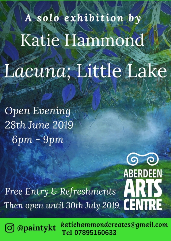 Katie Hammond Solo Exhibition Lacuna Little Lake Aberdeen Arts Centre