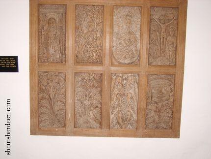 Oak Panel Carving