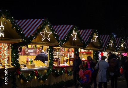 Christmas Village Market Aberdeen Union Terrace