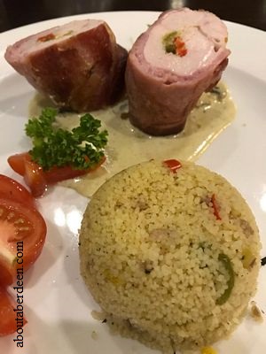 stuffed ham hock Couscous